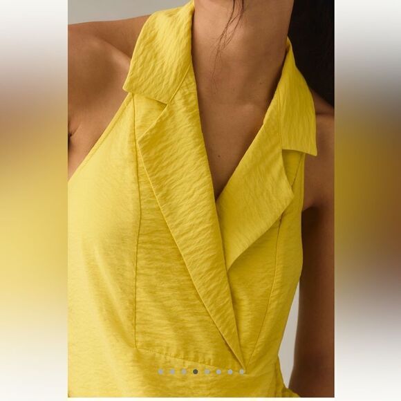 The Dylon Sleeveless Wide -Placket Top - Picture 4 of 8